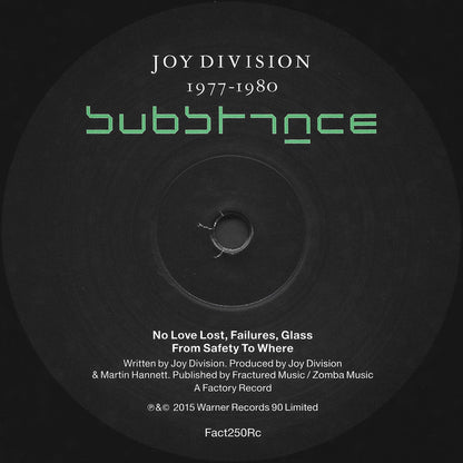 Joy Division : Substance (2xLP, Comp, RE, RM, 180)