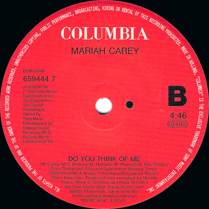 Mariah Carey : Dreamlover (7", Single, Sma)