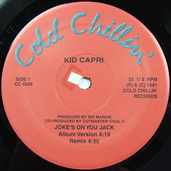Kid Capri : Joke's On You Jack (12", RE)