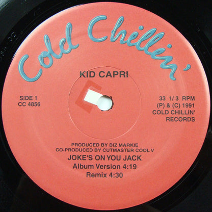 Kid Capri : Joke's On You Jack (12", RE)