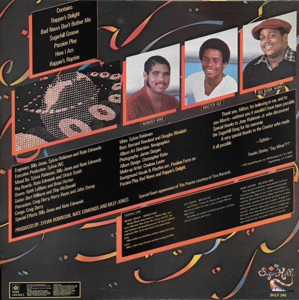 Sugarhill Gang : Sugarhill Gang (LP, Album)