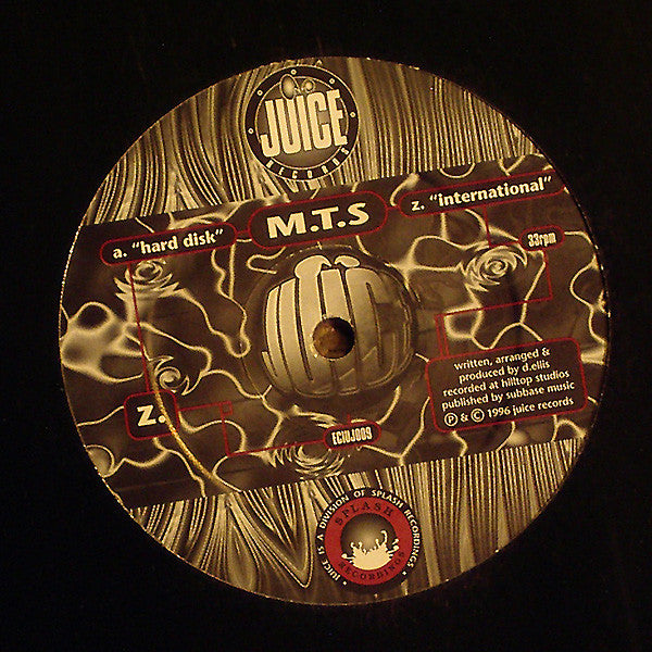 M.T.S* : Hard Disk / International (12")