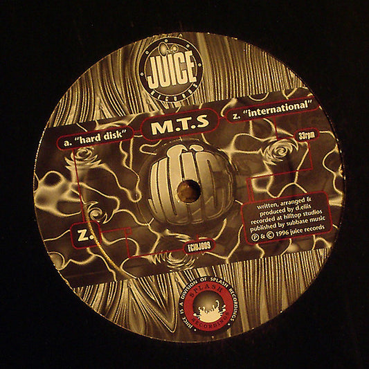 M.T.S* : Hard Disk / International (12")
