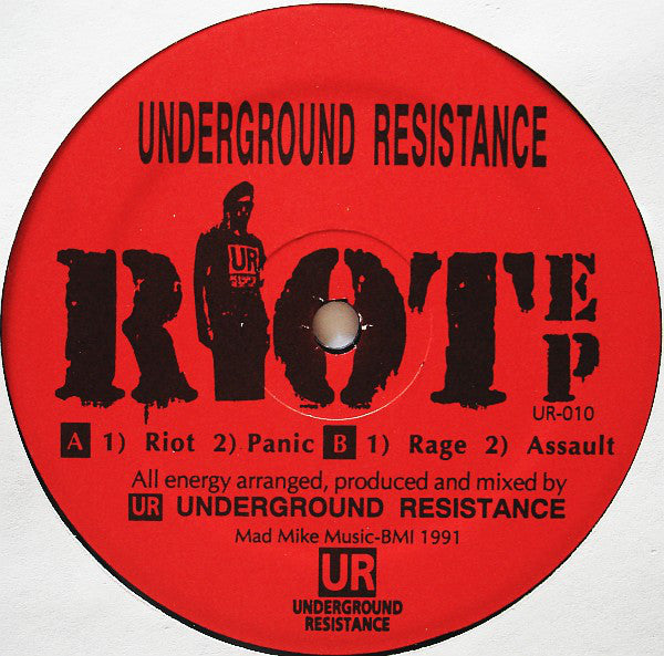 Underground Resistance : Riot EP (12", EP)