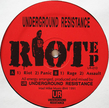 Underground Resistance : Riot EP (12", EP)