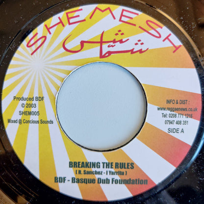 BDF* : Breaking The Rules (7", Single)
