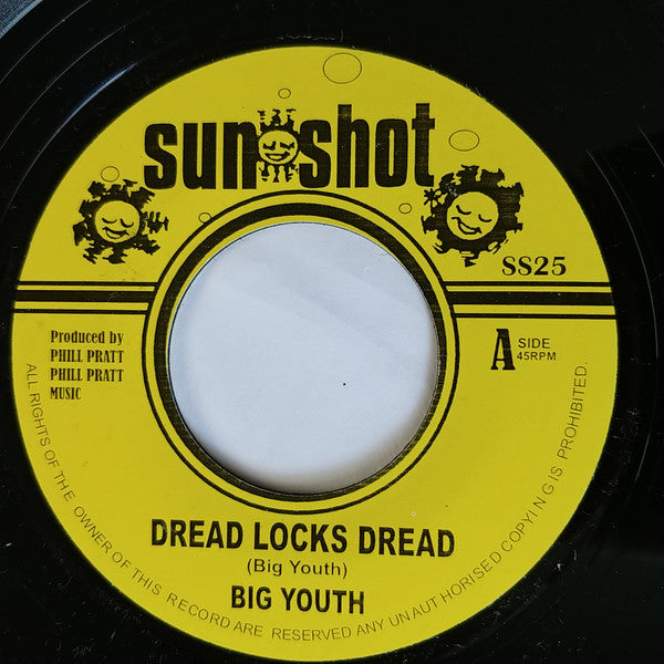 Big Youth : Dread Locks Dread (7", Single)