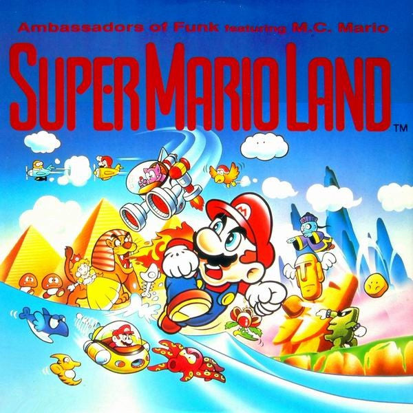 Ambassadors Of Funk Featuring M.C. Mario* : SuperMario Land (12")