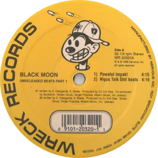 Black Moon : Unreleased Beats Part 1 (12")