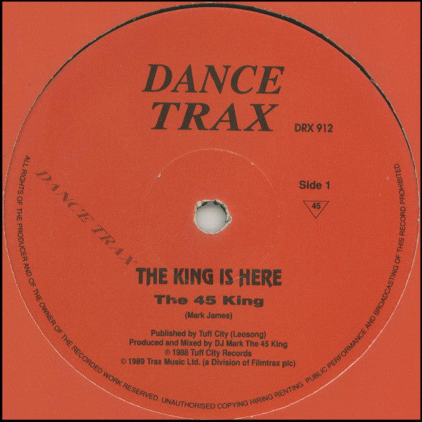 The 45 King : The King Is Here (12")