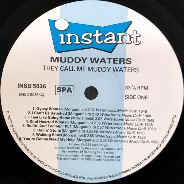 Muddy Waters : They Call Me Muddy Waters (2xLP, Comp)