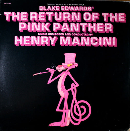 Henry Mancini : Blake Edwards' The Return Of The Pink Panther (LP, Album)