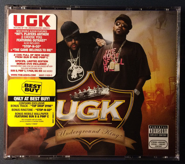 UGK : Underground Kingz (2xCD, Album + DVD-V + Ltd, S/Edition, Bes)
