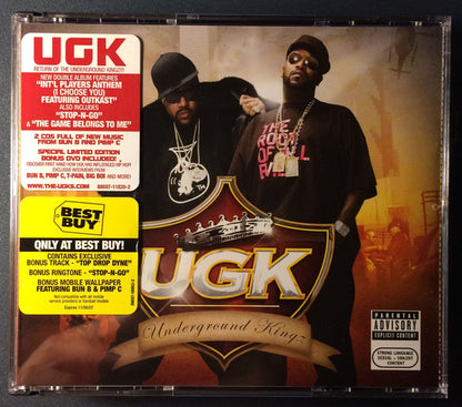 UGK : Underground Kingz (2xCD, Album + DVD-V + Ltd, S/Edition, Bes)