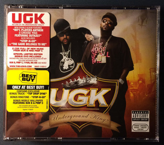 UGK : Underground Kingz (2xCD, Album + DVD-V + Ltd, S/Edition, Bes)