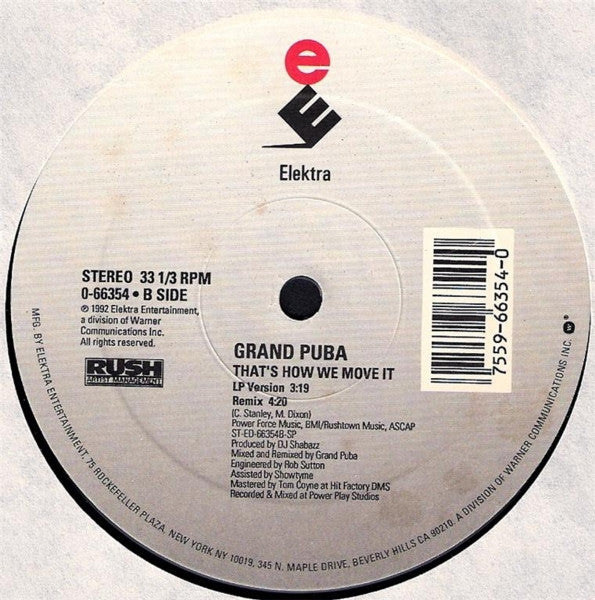 Grand Puba Featuring Mary J. Blige : Check It Out (12", SRC)
