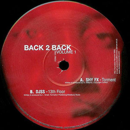 Shy FX / DJ SS : Back 2 Back (Volume 1) (12")