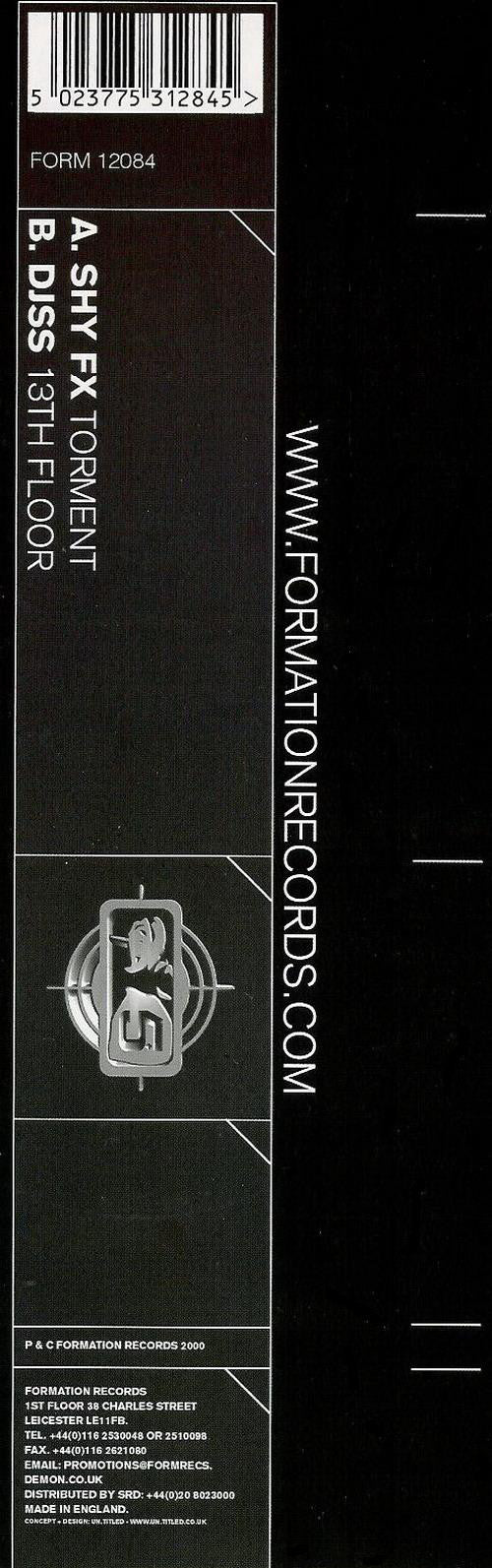 Shy FX / DJ SS : Back 2 Back (Volume 1) (12")