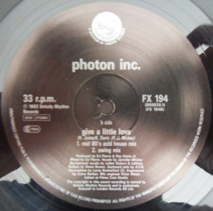 Photon Inc. : Give A Little Love (12")