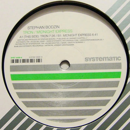 Stephan Bodzin : Tron / Midnight Express (12")