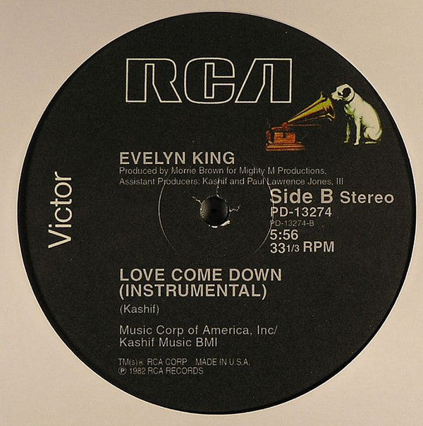 Evelyn King : Love Come Down (12", RE)