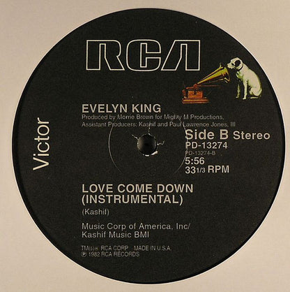 Evelyn King : Love Come Down (12", RE)