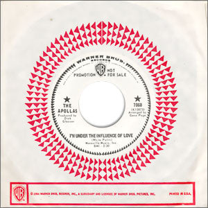 The Apollas : I'm Under The Influence Of Love / Jive Cat (7", Single, Promo)