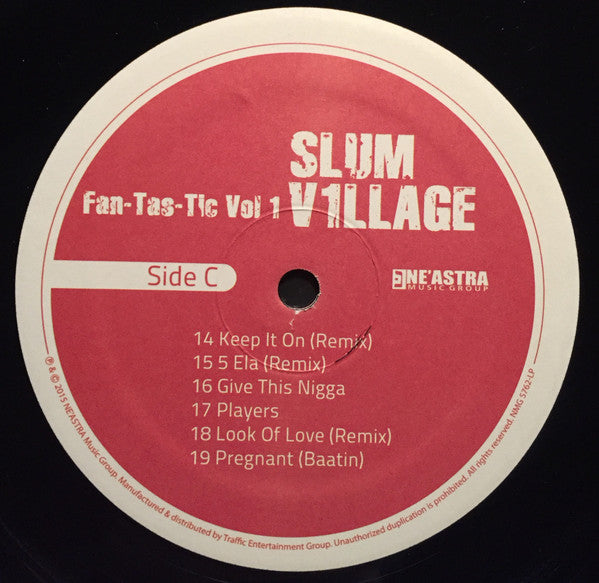 Slum Village : Fan-Tas-Tic Vol. 1 (2xLP, Album, RE)