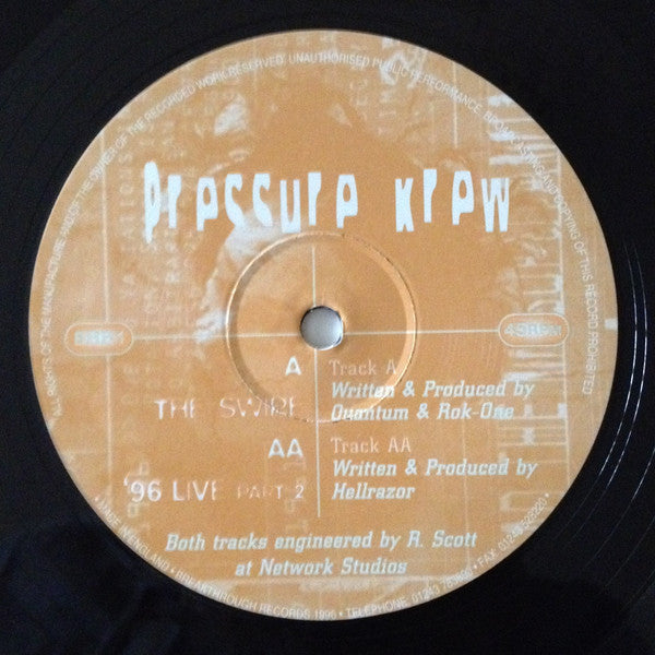 Pressure Krew : The Swipe / '96 Live Part 2 (12")