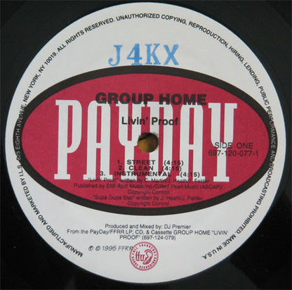 Group Home : Livin' Proof (12")