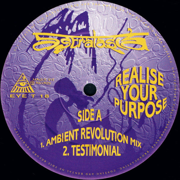 Astralasia : Realise Your Purpose (12")