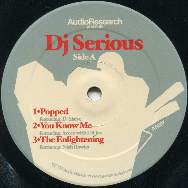 DJ Serious : Popped (12")