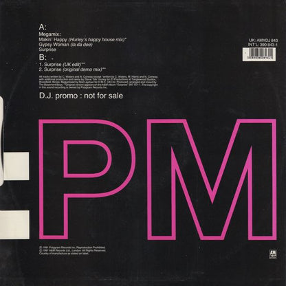 Crystal Waters : Megamix / Surprise (12", Mixed, Promo)
