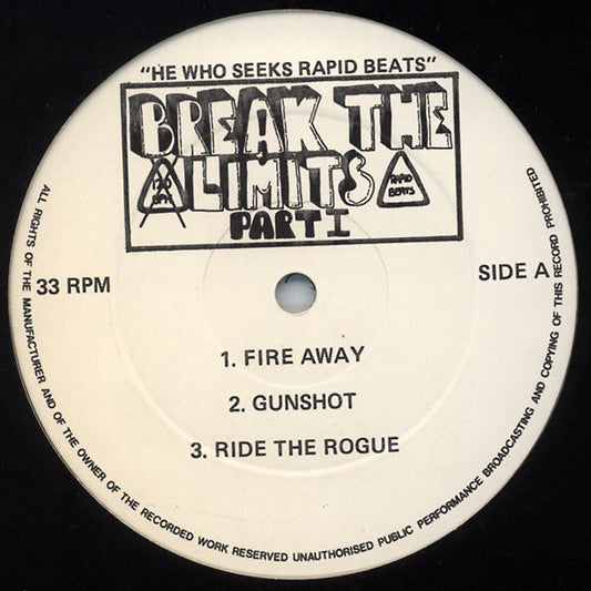 Break The Limits : Break The Limits Part I (12")
