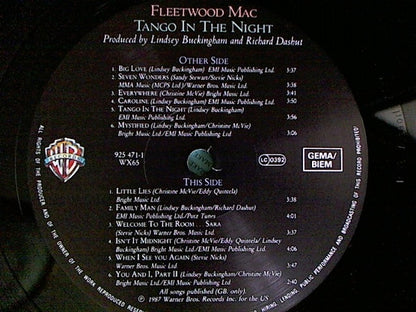 Fleetwood Mac : Tango In The Night (LP, Album, RP, Lyn)