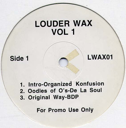 Various : Louder Wax Vol. 1 (12", Unofficial)