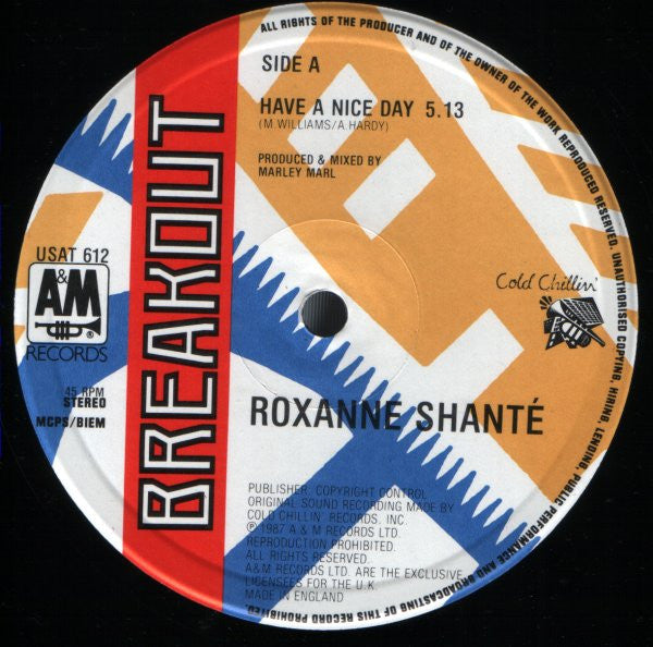 Roxanne Shanté : Have A Nice Day (12")