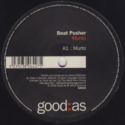 Beat Pusher : Murto (12")