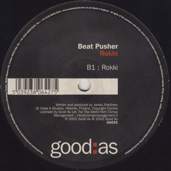 Beat Pusher : Murto (12")