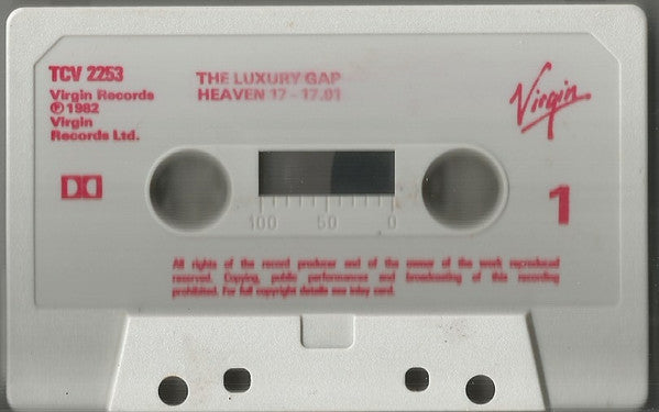 Heaven 17 : The Luxury Gap (Cass, Album, Red)