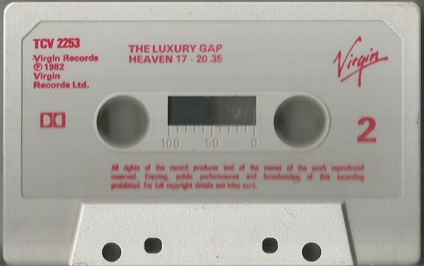 Heaven 17 : The Luxury Gap (Cass, Album, Red)