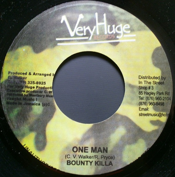 Bounty Killer : One Man (7")