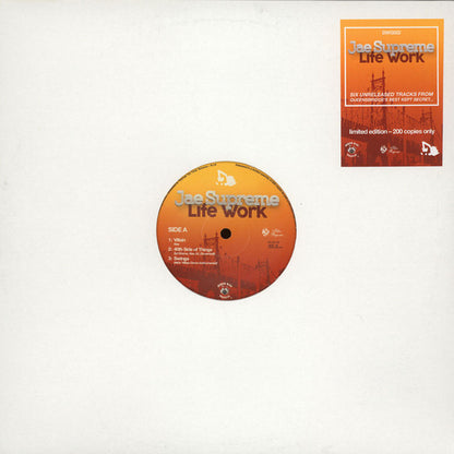 Jae Supreme : Life Work (12", EP, Ltd)