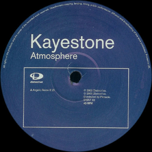 Kayestone : Atmosphere (12")