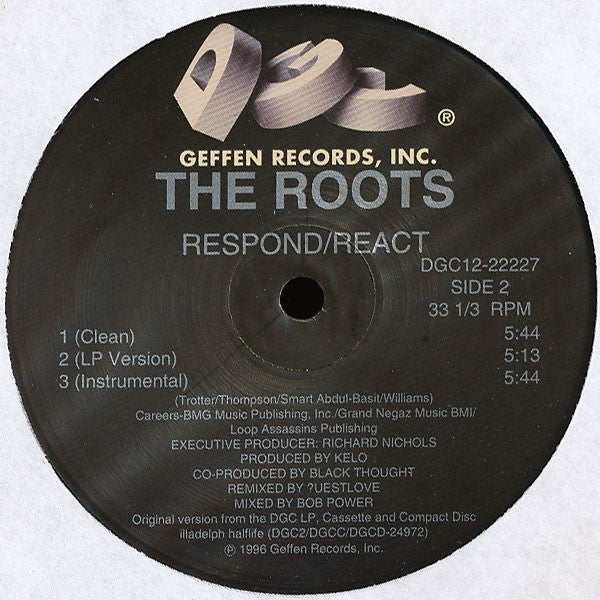 The Roots : What They Do (12")