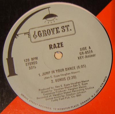 Raze : Jump In Your Dance (12")