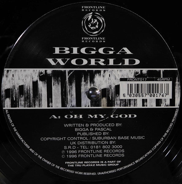 Bigga World : Oh My God / My Perspective (12")