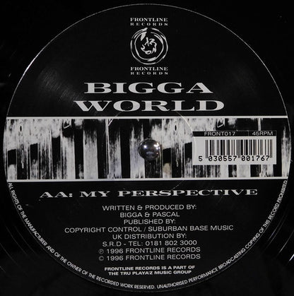 Bigga World : Oh My God / My Perspective (12")