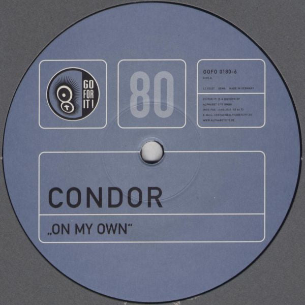 Condor : On My Own (12")