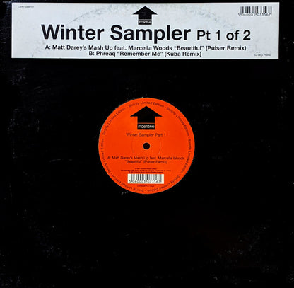 Matt Darey / Phreaq : Winter Sampler (Pt 1 Of 2) (12", Ltd, Promo, Smplr)